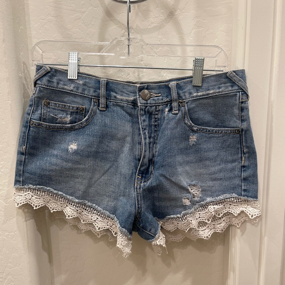 Free people lace shorts